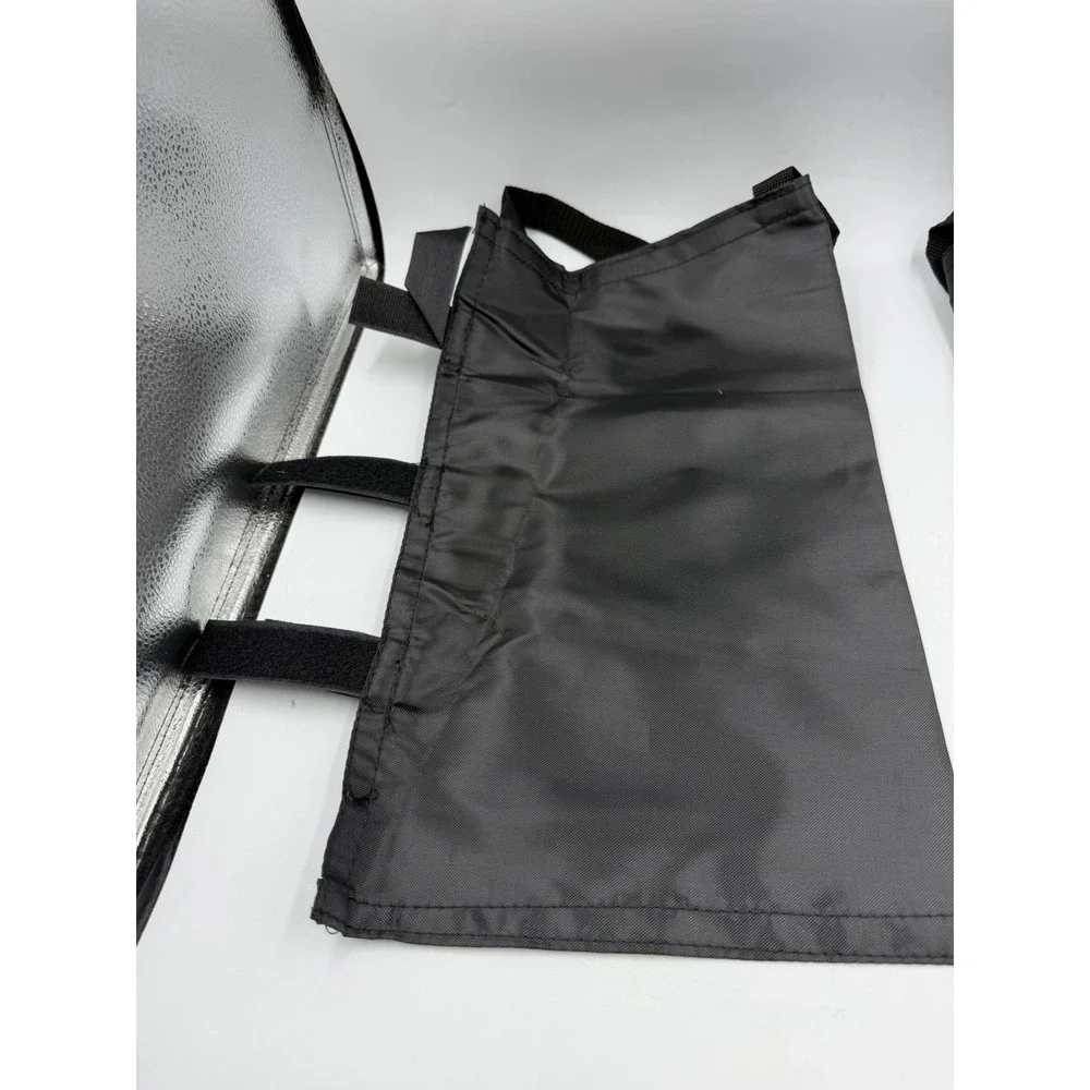 Lot Of 4 Sandbags Heavy Duty Weight Bags Black NEVER USED 16.5